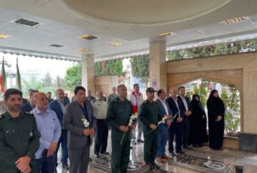 گلباران مزار شهدای شاندرمن