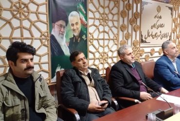 حضور شهردار شاندرمن در جلسه ستاد بحران برف شهرستان ماسال