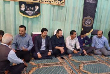 میز خدمت این هفته در مسجد جامع عج شهر شاندرمن با حضور مسئولان برگزار شد