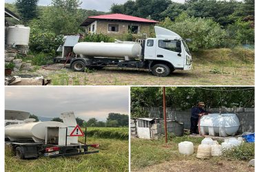 اقدامات شهرداری شاندرمن در مدیریت بحران آب