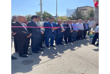 مراسم افتتاح پروژه های عمران و مدیریت شهری شهرداری شاندرمن