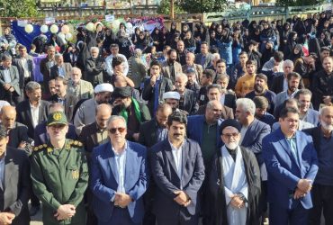 خروش مردم ولایتمدار و انقلابی شهر شاندرمن در یوم الله ۱۳ آبان