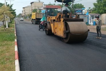 آغاز پروژه روکش آسفالت در معابر اصلی شاندرمن